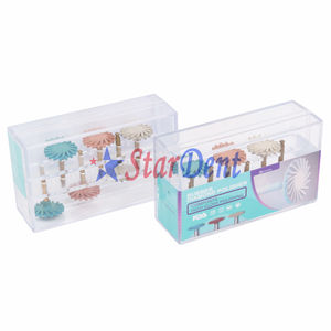 Frese per lucidatura in gomma <span class=keywords><strong>RA</strong></span> dentale Kit di dischi per lucidatura e finitura compositi Kit di dischi per lucidatura in resina composita dentale - Product Image 3