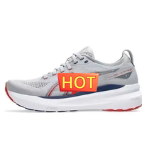 Chaussures de course ASICs GT2000-13 pour hommes et femmes, en TPU, cuir synthétique et tissu, noir Samurai, 12e génération, marathon, soutien stable