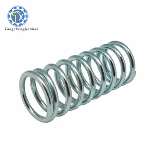 Tension Spring Customized OEM Precision Hardware Zinc Plated Steel Shock Absorber Tension Compression Coil Spring