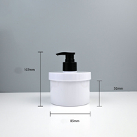 Bouteilles à pompe PET à large ouverture personnalisées de 200 ml, 500 ml, 1000 ml, bouteilles de shampoing, bouteilles de détergent pour la distribution de liquides de lavage