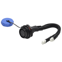 Faisceau de câbles personnalisé Weipu SP13 : Assemblage de connecteurs authentiques pour applications marines et LED extérieures, service OEM standard IPC-620 et faible MOQ