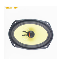 Système de haut-parleurs coaxiaux pleine gamme pour voiture 6x9 pouces, 80W RMS, 50-2000Hz, subwoofer universel pour voiture