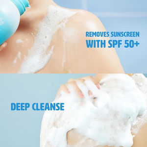 Shower Mousse <strong>Jelly</strong> to Foam Shower Gel Mousse Moisturizing Deep Clean Refreshing Sunscreen Cleaning Mousse Natural Body Wash - Product Image 3