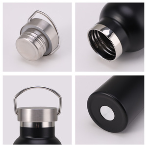 Envío Rápido, Botella de Agua de Acero Inoxidable Aislada al Vacío de Doble Pared con Recubrimiento en Polvo, Impresión Láser, para Gimnasio y Senderismo - Product Image 4