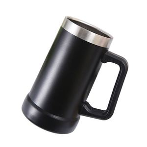 Mug isotherme en acier inoxydable 24 oz, facile à nettoyer, qualité alimentaire 304, garde au froid toute la journée, cadeau de la fête des pères pour la plage, ASM33 - Product Image 4