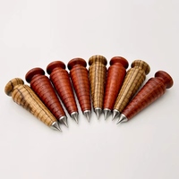 Haute Qualité Noyer Chêne Spirale Bouchon En Bois Écologique Moderne Personnalisable Maison Bar Décor Unique À La Main Cadeau Travail Du Bois