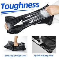 Emballage pour vêtements, enveloppe d'expédition en poly-bulles imperméable, impression par transfert thermique personnalisée, sacs d'expédition de 0,12 mm d'épaisseur pour vêtements et chaussettes