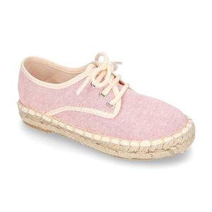 Scarpe di corda allacciate bambini ragazza 2021 nuovi appartamenti scuola corda di iuta <span class=keywords><strong>espadrillas</strong></span> - Product Image 3
