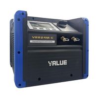 Machine de récupération de réfrigérant VRR24M-C avec compresseur sans huile, autonettoyante, système push-pull, pour R410A R22, service CVC, climatisation commerciale