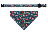 Bandanas pour chien avec logo personnalisé collier foulard en coton à sublimation à carreaux pour l'été et l'hiver-pour accessoires de vêtements pour animaux de compagnie