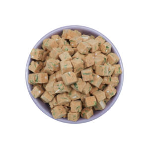Friandises pour chiens : Mélange nutritif de viande et de légumes, <span class=keywords><strong>saumon</strong></span> lyophilisé premium sain avec carotte et épinards - Product Image 1