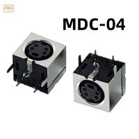 MDC-Series Femelle Mini Din Socket Jack Din Connecteur 3 P 4P 7P Broches en cuivre 2/3/4/5/6/7/8/9/10/11/12/13 Broches noyaux Din Connecteur