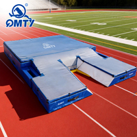 Tapis d'entraînement pour l'athlétisme, tapis d'atterrissage en mousse pour l'athlétisme, tapis pour l'athlétisme avec barre de saut en hauteur