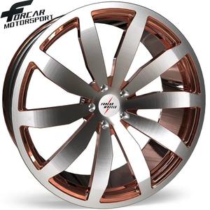 Cerchi in Lega di Alluminio T6061 Forgiati Personalizzati, Stile Motorsport Bicolore, Monoblocco per Auto - Product Image 1
