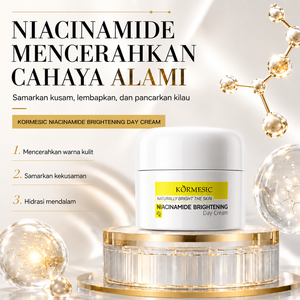 KORMESIC Crema Facial con Niacinamida 10g Certificada por Bpom, Crema de Día Iluminadora, Hidratante y Blanqueadora - Product Image 1