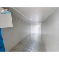 Contenedor Refrigerado de 20 Pies y 40HQ, Almacenamiento en Frío, Cuarto Frío Móvil con Energía Solar, Cuarto Frío para Almacenamiento de Flores