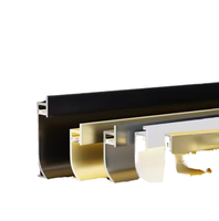 ALK Plinthe LED Moderne Style Industriel pour Hôpitaux, Hôtels, Appartements - Résistante à l'Eau, Écologique, en Alliage d'Aluminium