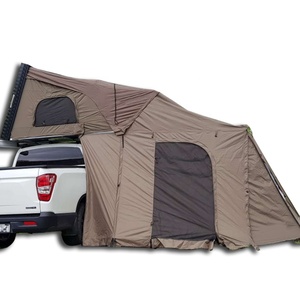 Tente de toit à coque latérale ouverte en aluminium dur OEM RTS pour route, camping, camion, garage et abri design pliable - Product Image 5