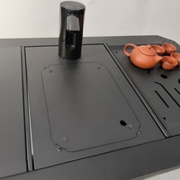 Table pliante en alliage d'aluminium pour camping en plein air, unité IGT, plateau à thé, distributeur d'eau, évier, planche à découper, mobilier d'extérieur spécial