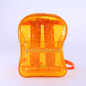 حقيبة ظهر شفافة مقاومة للماء من البولي فينيل كلوريد بسحاب متين بتصميم عصري للجنسين سعة كبيرة 20-36 لتر بألوان مخصصة - Product Image 5