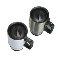Seau à glace pour sublimation thermique en acier inoxydable 304 avec poignée, design moderne portable, multi-usage, pour voiture, OEM transfrontalier