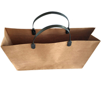 Sacs en papier kraft personnalisés pour le commerce de détail, sacs à provisions pour vêtements, sacs cadeaux de luxe, mini-sacs d'emballage imprimés avec logos