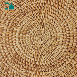 Mantel Individual de ratán, conjunto tradicional de bandeja grande para servir, novedad - Product Image 1