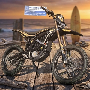 Motocicleta Todoterreno Sur Ron Ultra Be 2026 de 24.5Kw de Alto Rendimiento, Batería de Litio de 74V60Ah, Autonomía de 105Km con una Sola Carga, Color Negro Marrón - Product Image 3