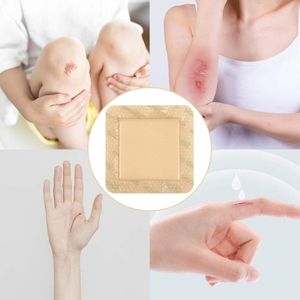 15x15cm absorbent l'exsudat de plaie pansement auto-adhésif pour le soin des plaies pansement en mousse de silicone avec bordure - Product Image 5