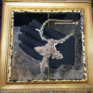 Shining Jewelry Bulk Stock Hip Hop Stylish Rapper D VVS1 Moissanite Diamond S925 Silver <b>Rose</b> <b>Gold</b> Iced Man <b>Rose</b> Flower <b>Pendant</b> - Product Image 3