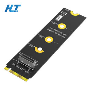 محول M.<span class=keywords><strong>2</strong></span> NVMe Key-M Oculink أنثى SFF-8612 PCIe 4.0 للحواسيب المحمولة مع دعم DOCK-OC4 و NVMe - Product Image 1