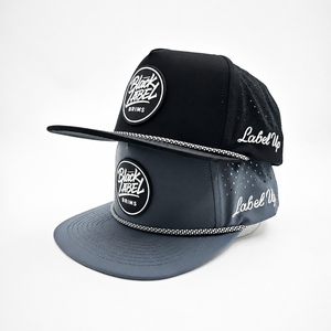 Reliable 5 Panel Solid <b>Waterproof</b> Golf Cap Custom Silicone Logo Low MOQ OEM Laser Perforated Industrial Grade Finish Supply - Product Image 2