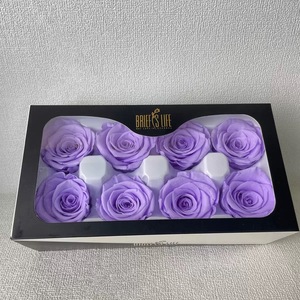 Venta de Fábrica: Cabezas de Rosas Preservadas de 4-5CM, 8 Unidades, Flores Rojas de Larga Duración, Material para DIY - Product Image 6