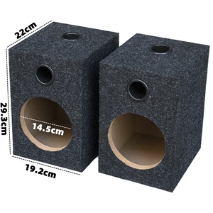 Vente chaude Boîte <span class=keywords><strong>de</strong></span> <span class=keywords><strong>voiture</strong></span> Haut-parleur <span class=keywords><strong>de</strong></span> 6.5 pouces Boîte en bois élargie Boîte <span class=keywords><strong>de</strong></span> test <span class=keywords><strong>de</strong></span> basse vide avec trou <span class=keywords><strong>de</strong></span> tweeter - Product Image 2