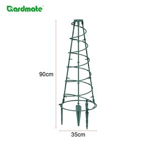 Support de plante en spirale pyramidal rond pour fleurs, tomates, concombres, support d'escalade pour plantes - Product Image 4