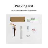 DFD Serrure électrique à pêne étroit modèle 120 Micro Lock certifiée CE ROHS ISO pour magasins, bureaux et armoires