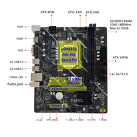 H311-DS3 BARU Dilengkapi TPM 2.0 Fisik Mendukung CPU Intel Generasi ke-6-9 2X DDR3 DIMM NVMe M2 SATA3.0 USB3.0 Motherboard H310