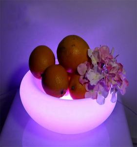 Оптовая продажа, хорошее качество, ночная вечеринка, клуб, заказной логотип, контейнер для пива, винный пластиковый прозрачный холодильник, светодиодное ведро для льда - Product Image 2