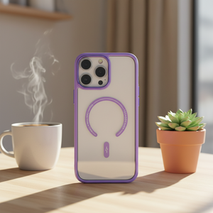 Coque de <span class=keywords><strong>téléphone</strong></span> portable transparente anti-jaunissement magnétique souple en TPU mignonne pour fille, protection intégrale pour iPhone 15 16 17 - Product Image 6