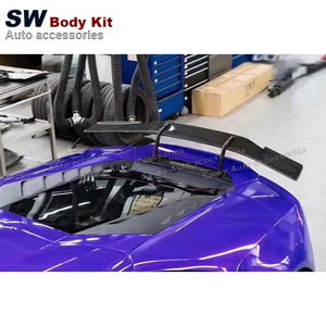Spoiler Posteriore in Fibra di Carbonio Stile <span class=keywords><strong>N</strong></span> per Lamborghini Huracan LP610 EVO, Kit Aerodinamico per Aggiornamento Spoiler Posteriore - Product Image 5