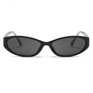 Gafas de Sol Ovaladas Retro Unisex 2026 con Logotipo Personalizado, Montura Pequeña, Protección UV400, Estilo Y2K, para Hombre y Mujer - Product Image 3