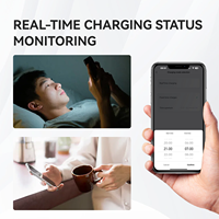 TPSON Nouvelle borne de recharge murale intelligente pour l'Europe 22KW/11KW/7KW Type 2, station de recharge intelligente pour véhicules électriques, IP65, certifiée CE, prise 32A, AC domestique, 4.3 pouces