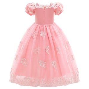 Nouveaux costumes de télévision et de cinéma transfrontaliers, vêtements d'Halloween, cosplay, robe de <span class=keywords><strong>Raiponce</strong></span>, robes de princesse pour enfants - Product Image 5