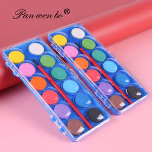 Juego de Pinturas de Acuarela Sólida de Alta Calidad para Artistas, 12 <span class=keywords><strong>Colores</strong></span>, Grado Profesional con Superficie de Papel - Product Image 2