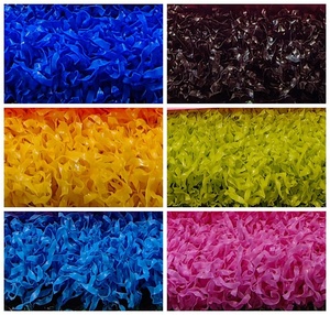 Trung Quốc Nhà sản xuất màu xanh lá cây Thảm màu xanh lá cây màu đỏ màu đen màu xanh trắng màu hồng cỏ nhân tạo cho phòng tập thể dục sàn - Product Image 5