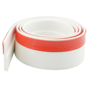 Ce Silicone tự dính cách âm cửa quét thời tiết Tước cao su cửa dưới con dấu dải - Product Image 1