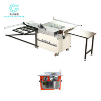 Scie à panneaux miniature WANJIA, scie de table pliante de précision pour le travail du bois avec moteur principal de style horizontal réglable