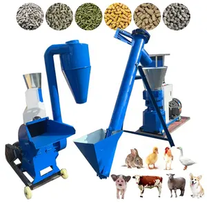 Poultry feed pellet making machine animal feed machine pelletizer with different capacity