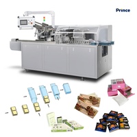 Machine d'emballage horizontale entièrement automatique pour petites boîtes, machine d'emballage en carton pour cosmétiques, savons, e-cigarettes, bouteilles de liquide