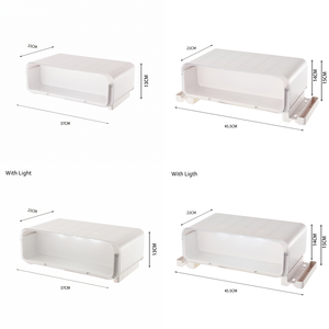 Support de Moniteur Multifonctionnel Tout-en-un avec <span class=keywords><strong>Tiroir</strong></span> et Boîte de Rangement pour Figurines et Articles Divers - Product Image 6